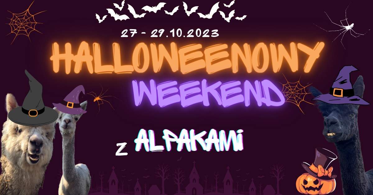 You are currently viewing HALLOWEENOWY weekend z alpakami 2023